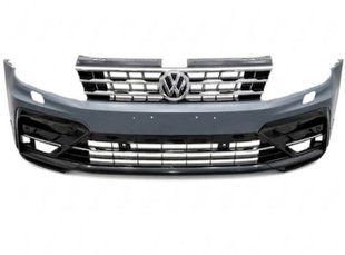 Передній бампер у зборі з арками R-Line Volkswagen Tiguan 2017-2021  5NN807217PGRU фото