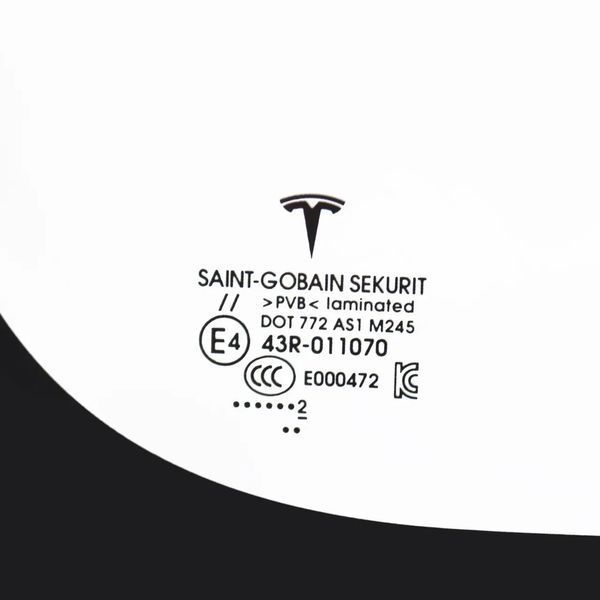 Скло лобове Tesla Model 3 2020-2024 (1820247-00-A) 3044113920 фото